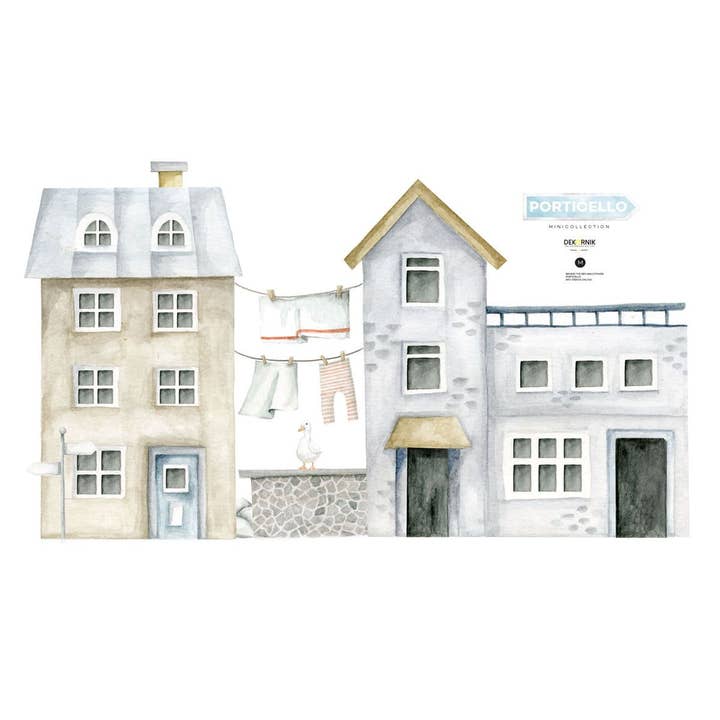 DEKORNIK - Wholesale Wall Decor - Kids & Baby - Dolce Vita Porticello Behind-The-Bed Wallsticker