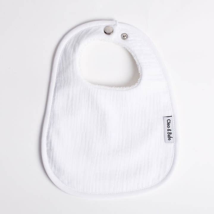 Snehvide - Vandtæt klassisk hagesmæk for engroshandel hos Cleo & Bebe