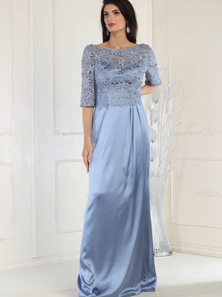 Robe de Mère de la Mariée LA1969 à Manches 3/4 pour la vente par LA Merchandise