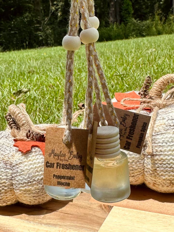 Fall Car Freshener for wholesale by Maylee Baby Candle Company