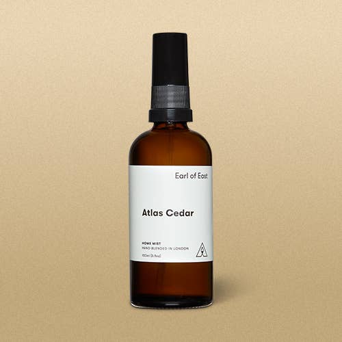 Earl of East - Vendita all'ingrosso Spray per tessuti e ambienti - Atlas Cedar | Nebbia domestica 100 ml