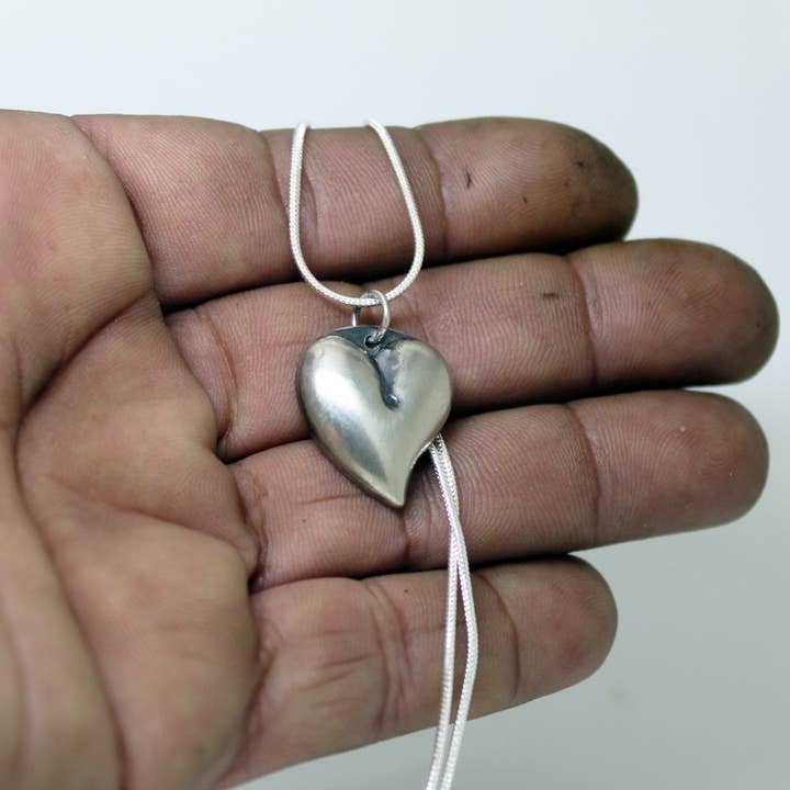 Plataica - Wholesale Pendant/Charm Necklace - 925 Silver Heart Pendant4