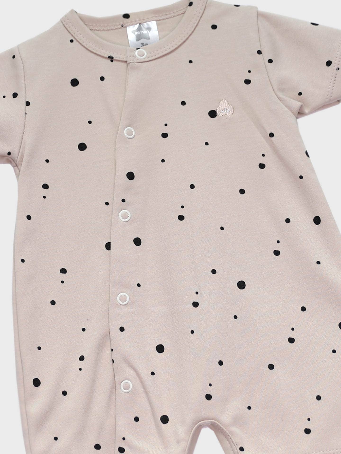 Minhon - Wholesale Rompertje - Baby - DOTS jumpsuit van biologisch katoen1