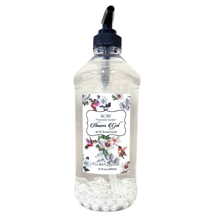 16 oz Heavenly Garden Shower Gel for wholesale by Kiss Me in the Garden