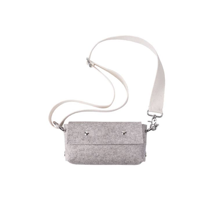 Katya Komarova - Wholesale Crossbody bag – Women's - Felt Baguette Bag3