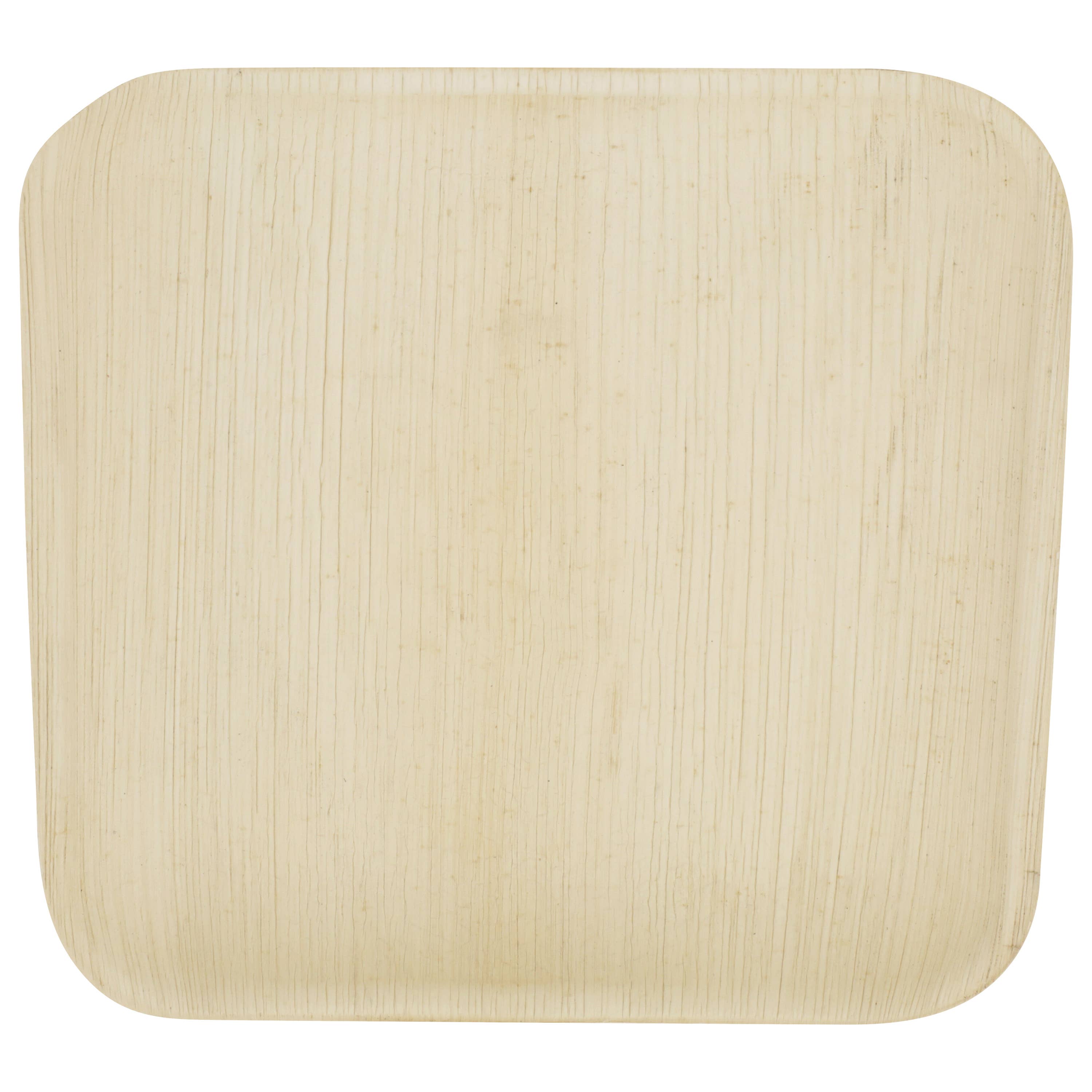 VerTerra Dinnerware - Wholesale Disposable Plate - 8" x 8" VerTerra Square Palm Leaf Plates5