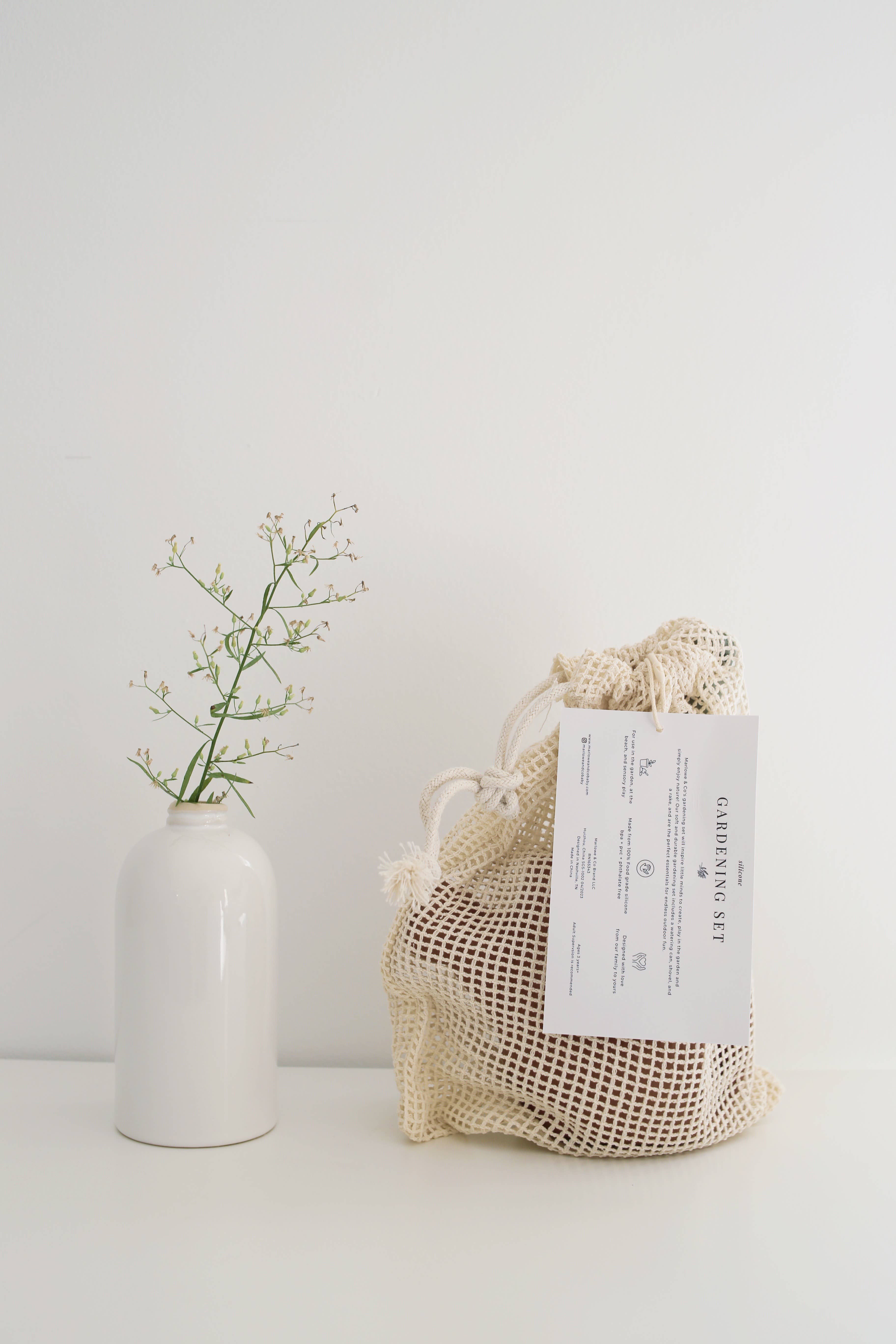 Marlowe & Co - Wholesale Toy Set - Kids - Terracotta Silicone Garden Set 4