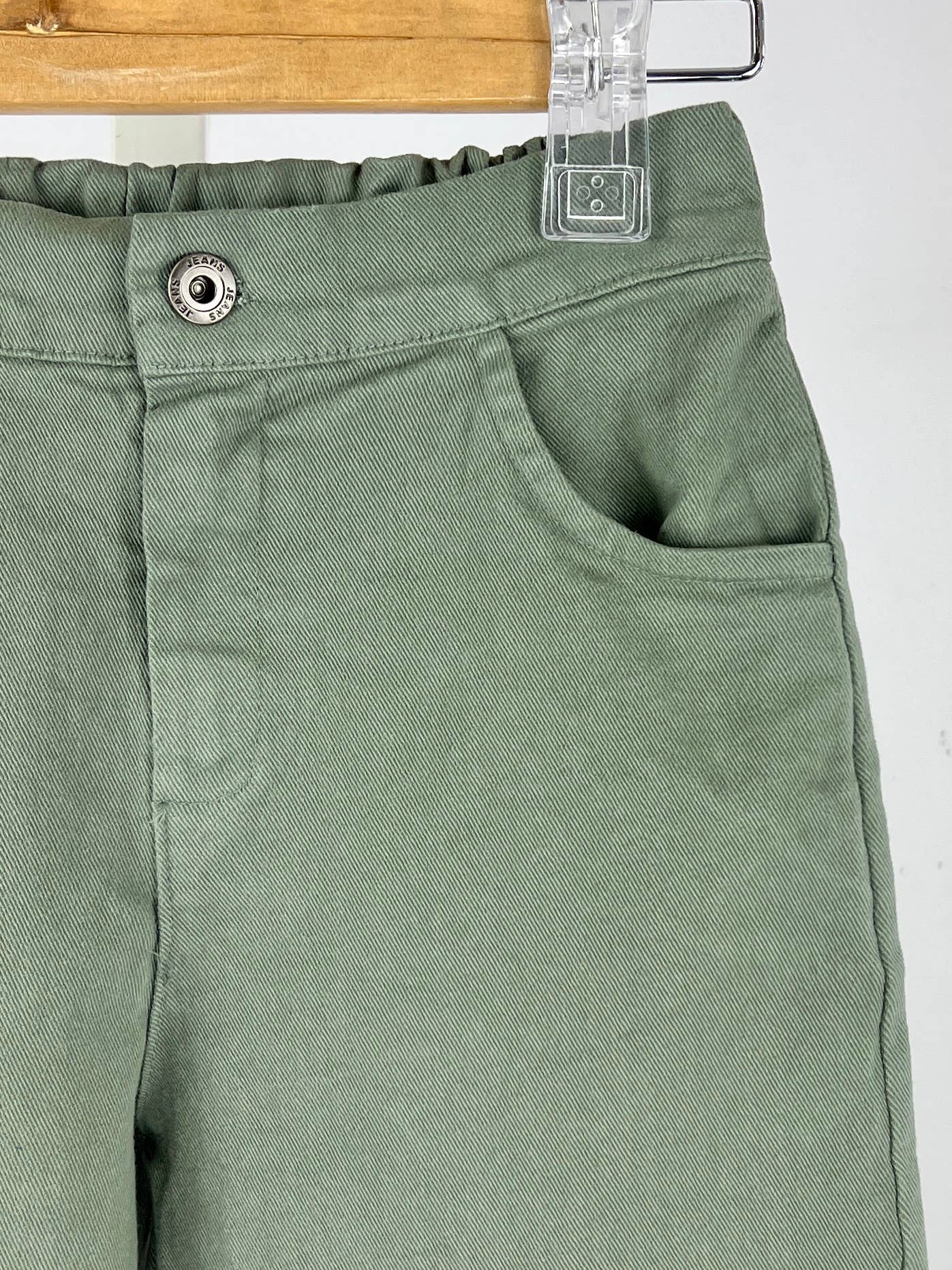 MINI MIGNON PARIS - Venta al por mayor Pantalones - Niños - Pantalones holgados de algodón con cintura alta elástica para niña5