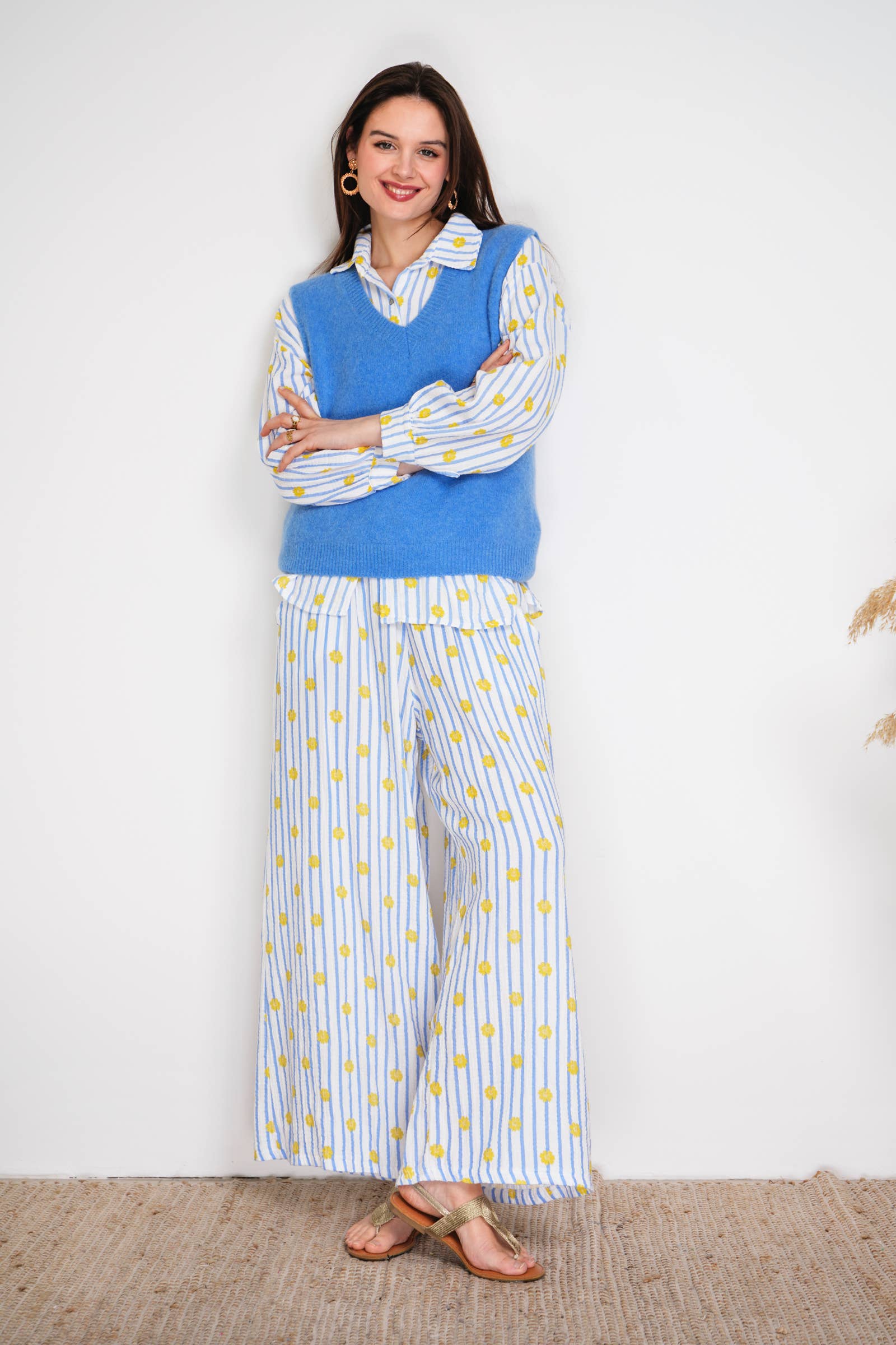 NOELINE – Engroshandel Pullover - Dame – Superfin alpaca vest uden ærmer 265100