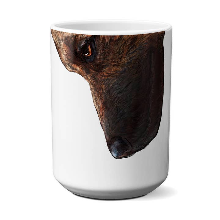 Dutch Shepherd Brindle by Snout Mugs® for wholesale by American Brand Studio