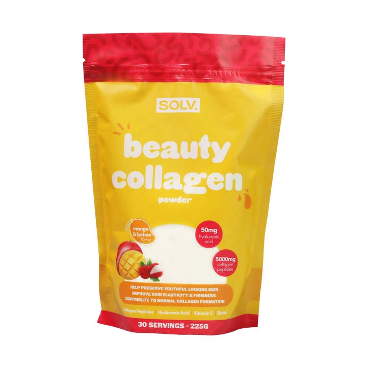 SOLV. Beauty Collagen Powder Mango and Lychee for wholesale by Solv.