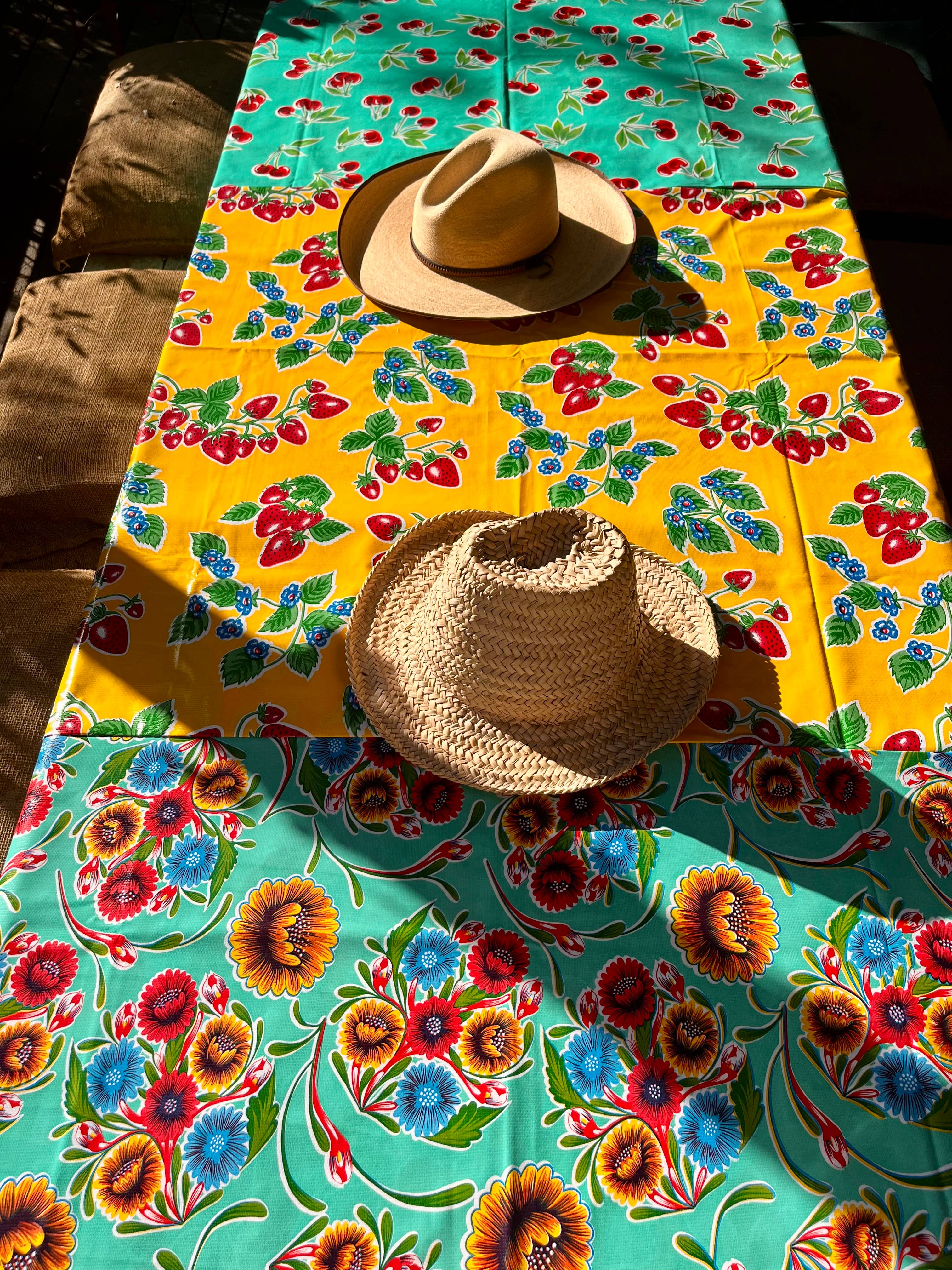 Oilcloth International - Wholesale Tablecloth - Patchwork Tablecloths4