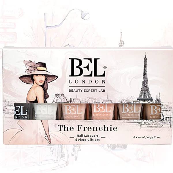 Eveline Cosmetics - Wholesale Nail Polish Set - BEL London The Frenchie Luxury 6 Pack Multi-color Nail Polis