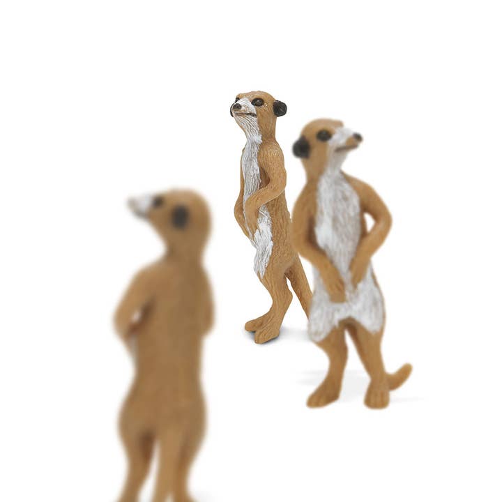 Safari Ltd. - Wholesale Figurine Toy - Kids - Meerkats - Good Luck Minis® - 343822