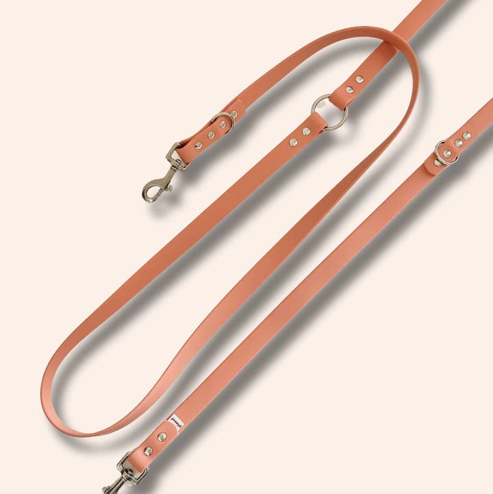 Ploouf Dogs - Wholesale Pet Leash - Dog - Soft touch multi-position Terracotta0