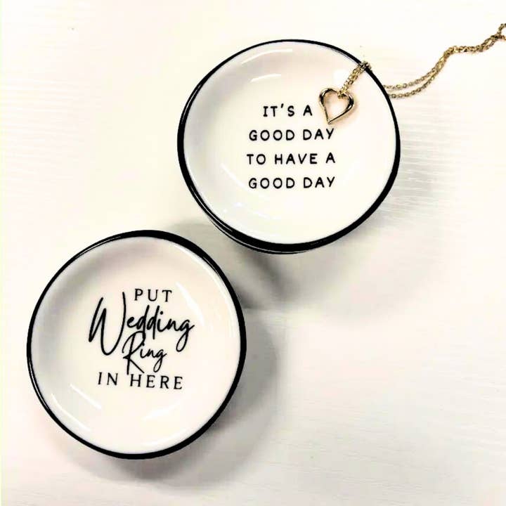 Properly Improper - Wholesale Jewellery dish - Ring Dish Put Wedding Ring In Here1