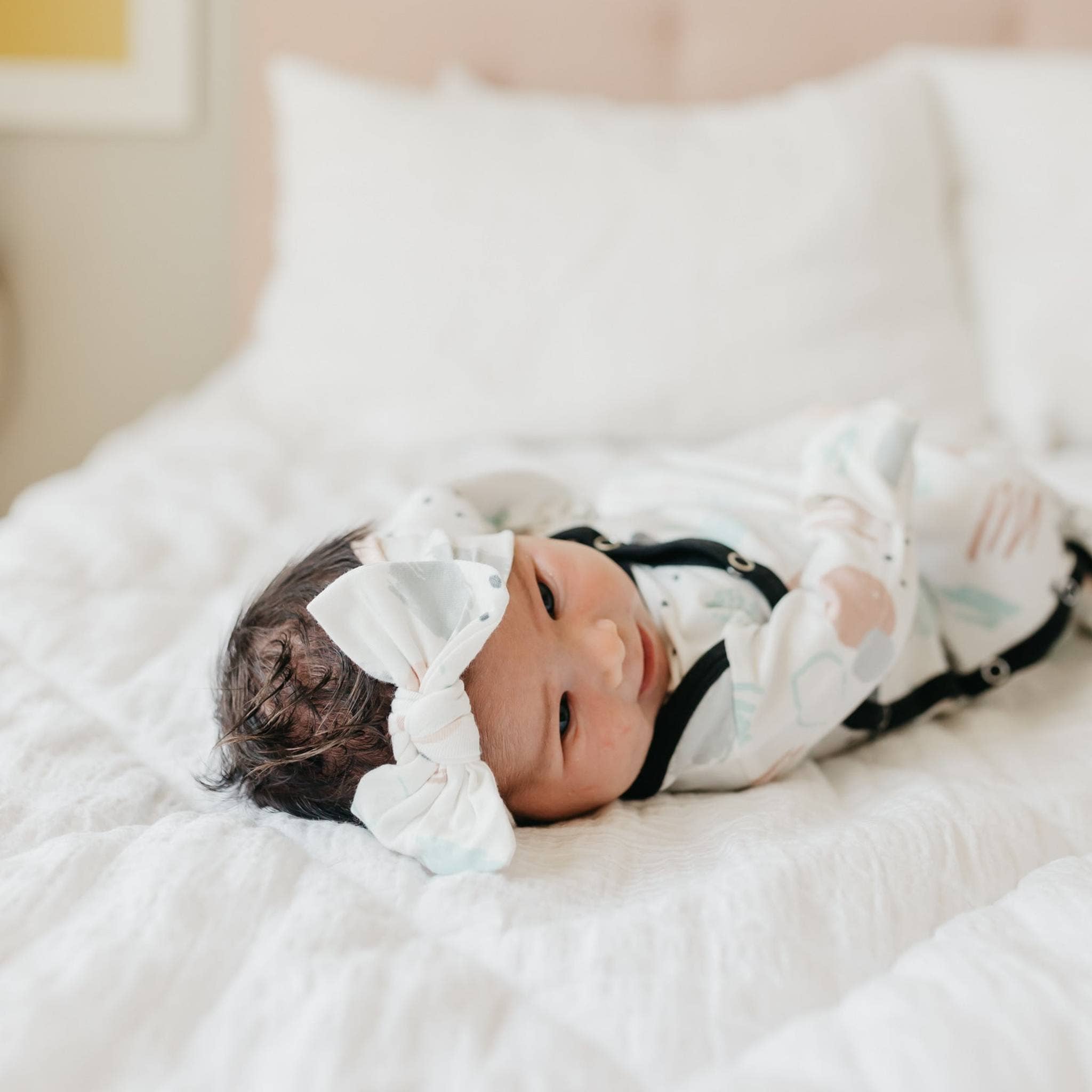 Copper Pearl - Wholesale Fashion Headband - Baby - Knit Headband Bow - Bayside1