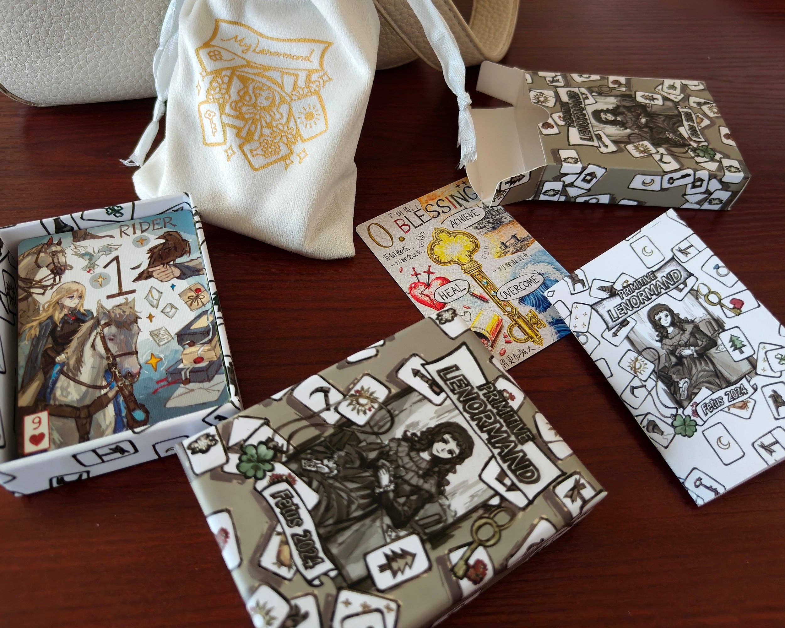 Vermilion Collection - Vendita all'ingrosso Tarocchi - Lenormand Primitivo3