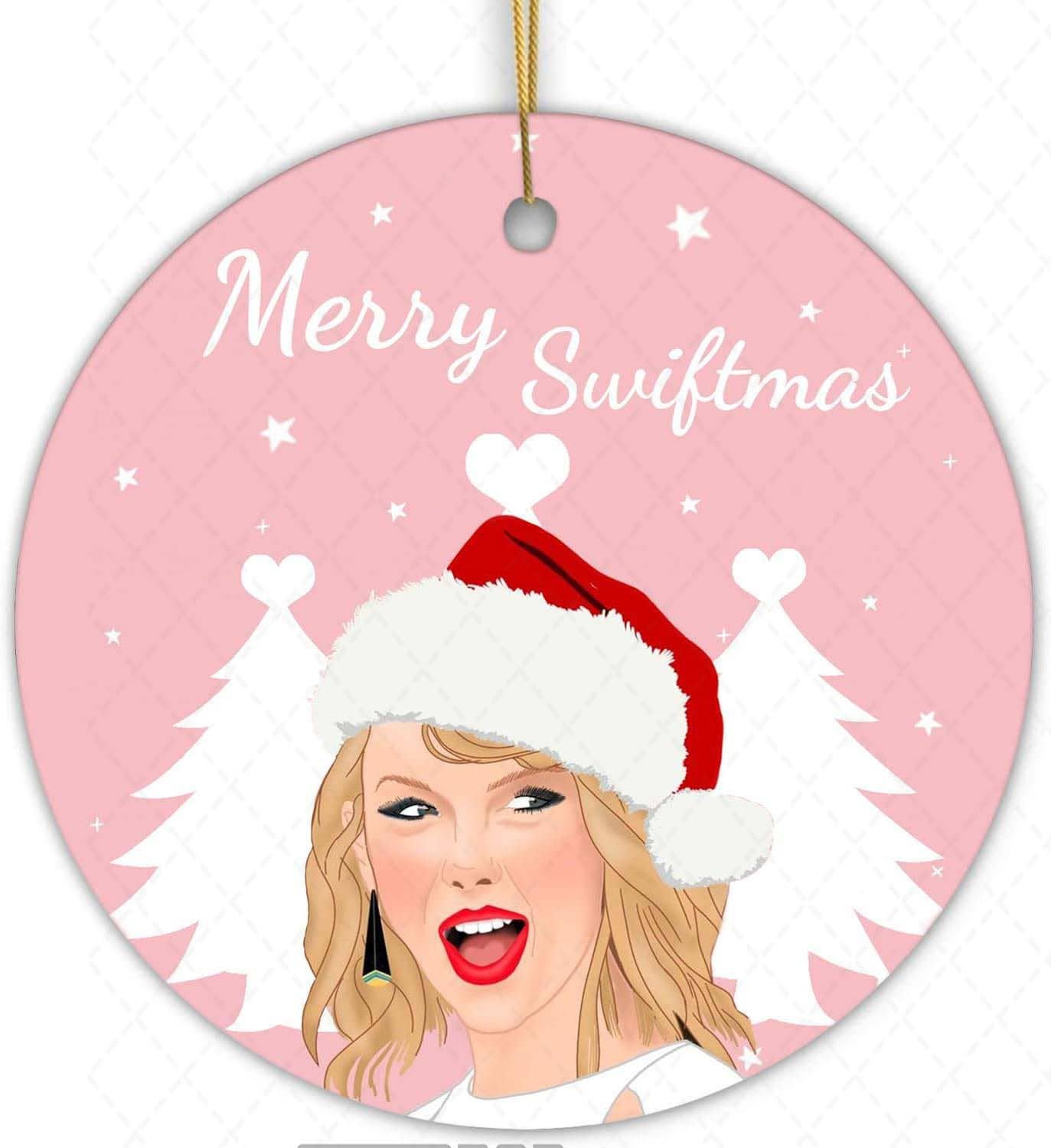 TOMOPOD LLC - Vente Objets de décoration - Décoration de Noël Merry Swiftmas, Taylor Merch2
