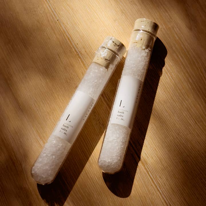 Mini Lavender Bath Salts for wholesale by Lavande