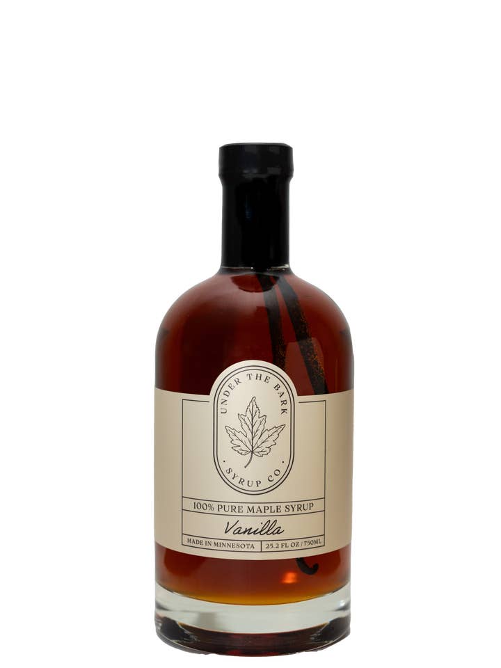 Vanilla Maple Syrup for wholesale by Under The Bark Syrup Co