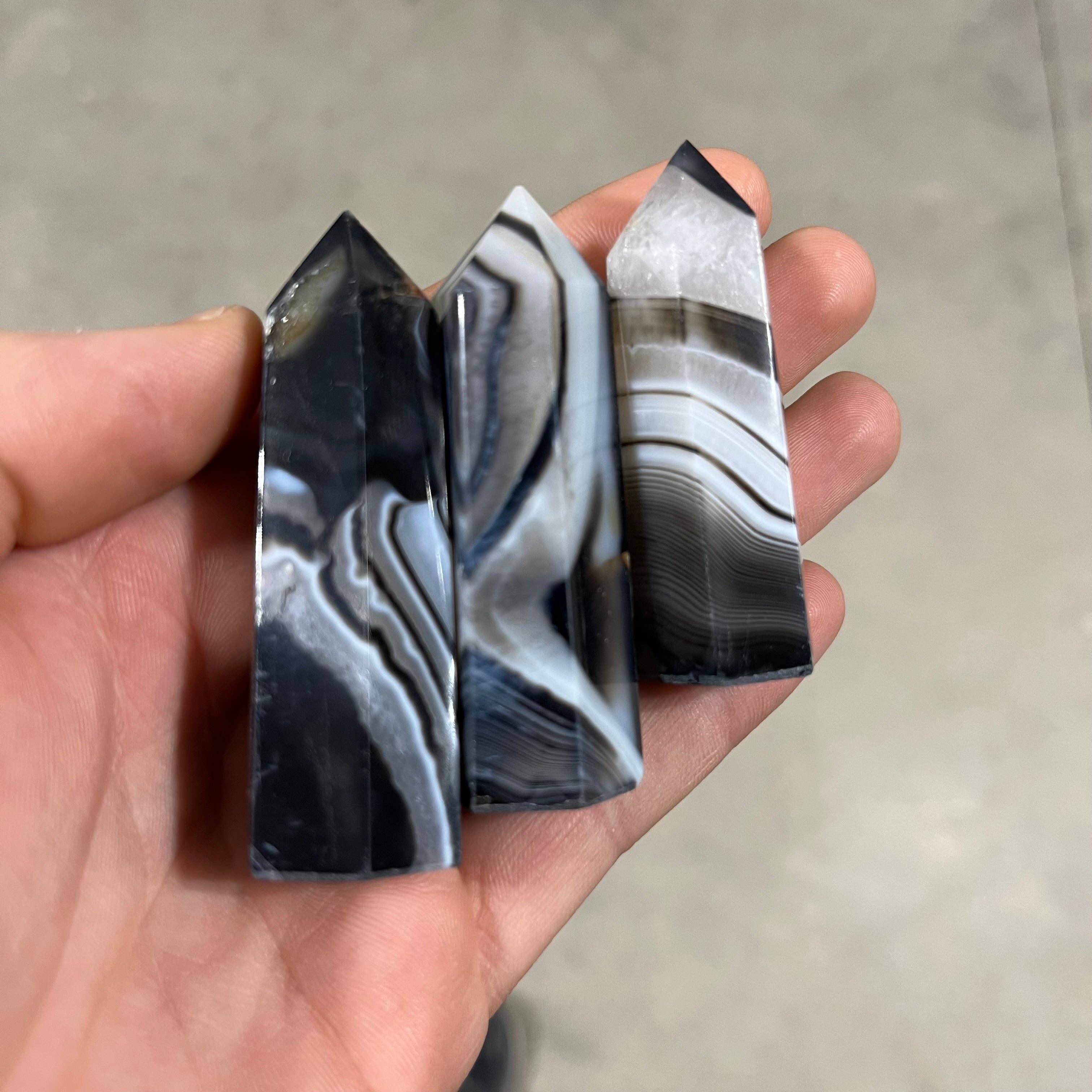 Keystone Crystals - Vendita all'ingrosso Pietra/cristallo spirituale - Obelisco di Pietra Preziosa 1-2 oz | Piccola Torre di Cristallo, Griglie e Decorazioni34