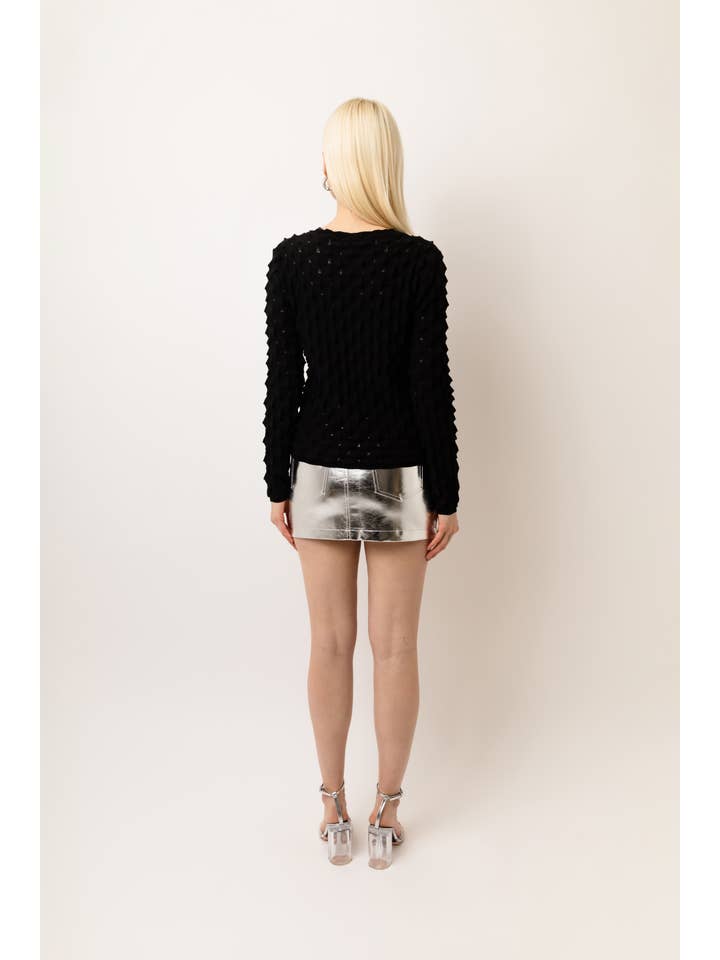 Black Spike Jumper for wholesale on Faire