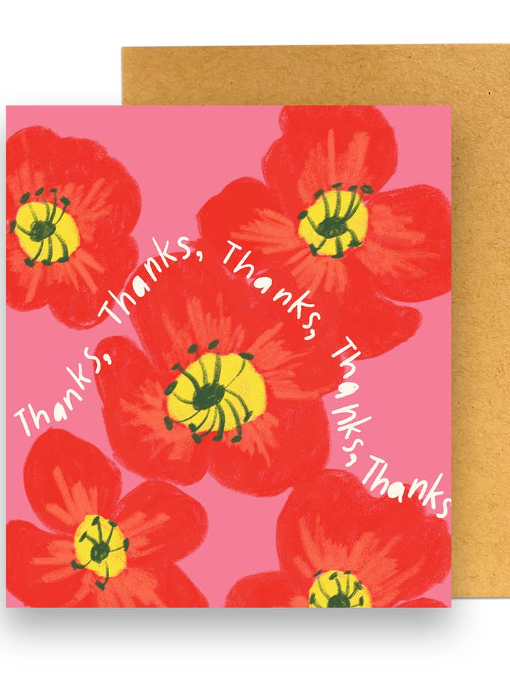 Thank you! With lots of poppies for wholesale by LadooLadoo