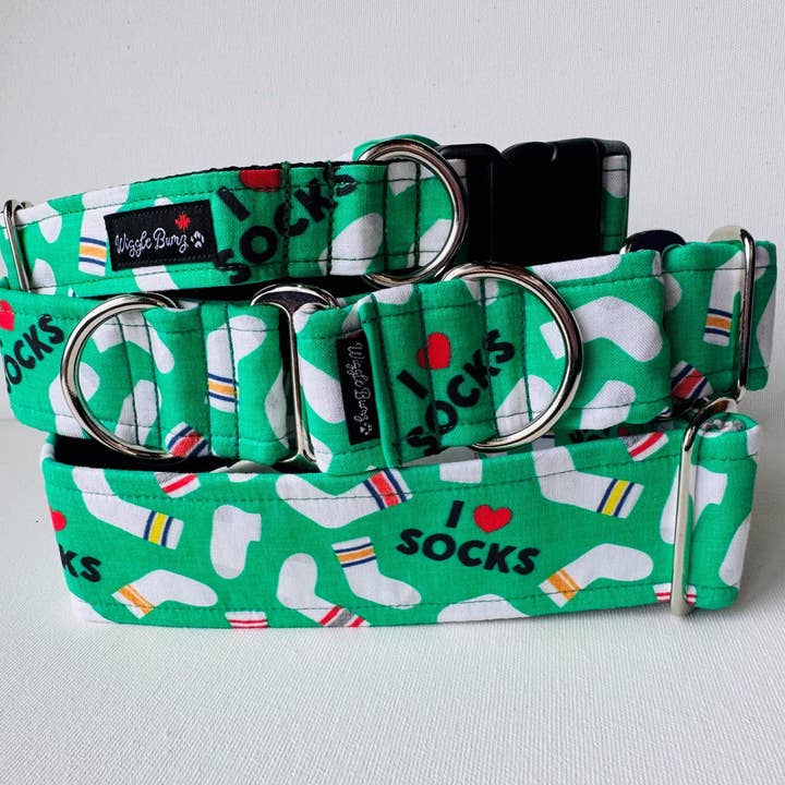 Adoro Coleira para Cães com Meias por atacado de Wiggle Bumz