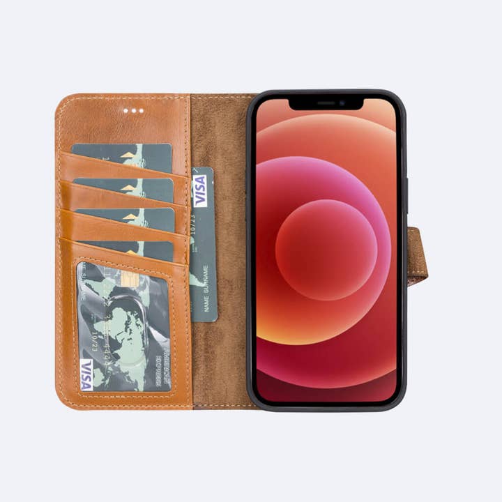 OXA LEATHER - Wholesale Phone Wallet - Unisex - iPhone Leather Wallet Case