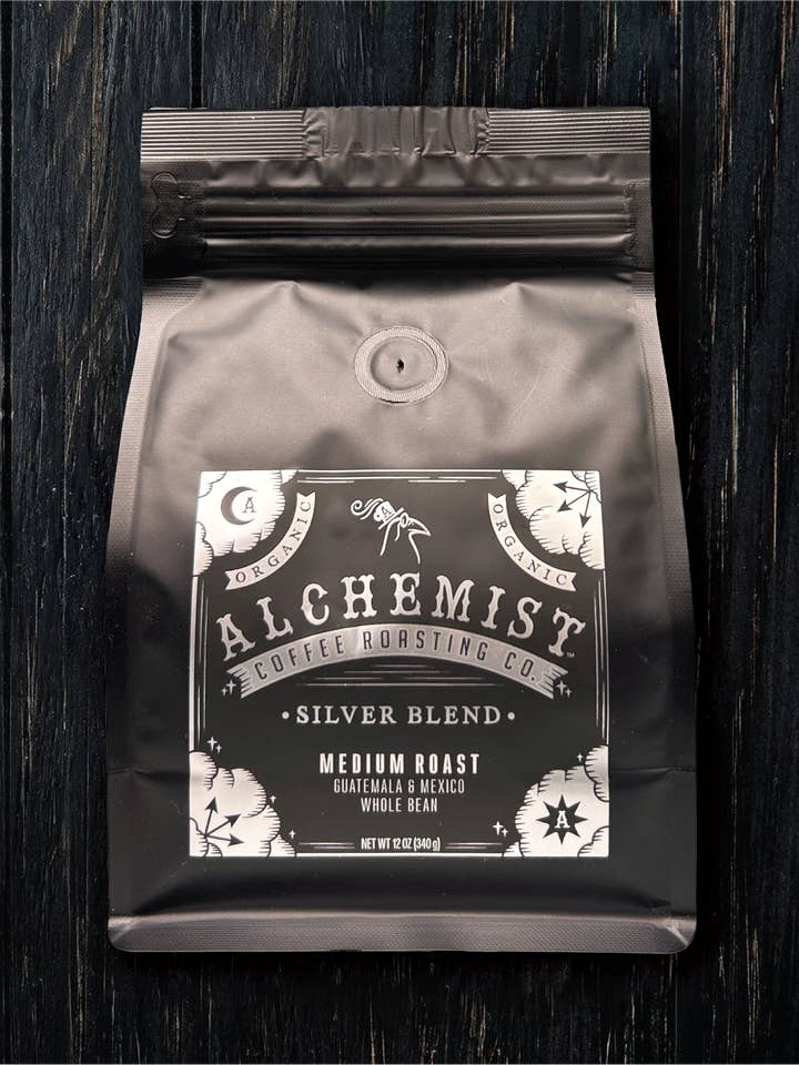 Alchemist Coffee Roasting Co. Silver Blend 12oz Bags for wholesale by Alchemist Coffee/Beverages