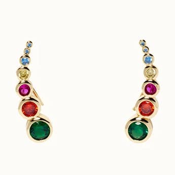 Brincos Alexandrina por atacado de Camila Carril Collection