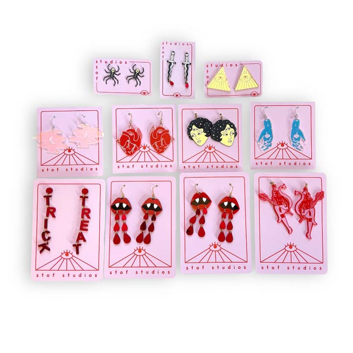 Stof Studios - Wholesale Jewellery set - Stof Studios Halloween Pack11