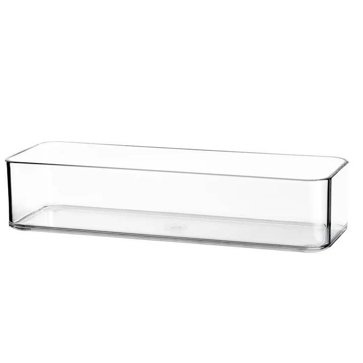 Clear Drawer Organizer – Stackable Storage Tray- 9"x3"x2"
for wholesale by The Organizing Warehouse