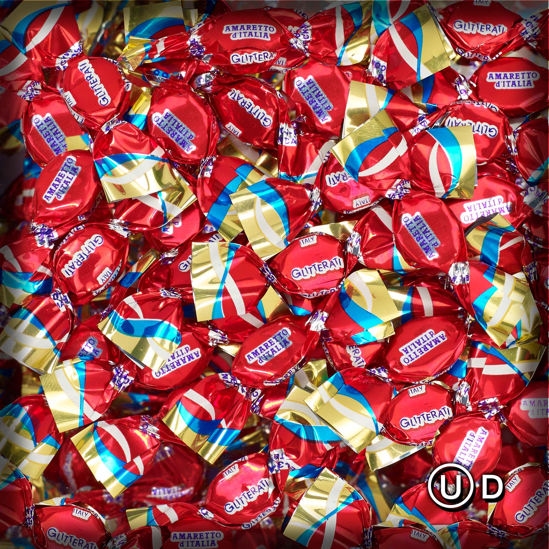 CHIPURNOI Confectionery - Vente Bonbons durs - GLITTERATI Amaretto d'Italia, 2,3 oz. - Mini-bonbons durs2