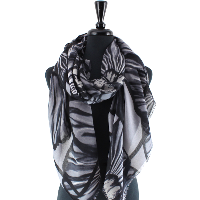 Pretty Persuasions - Wholesale Sjaal - Dames - S25208 Lichtgewicht Gedrukte Sjaal13