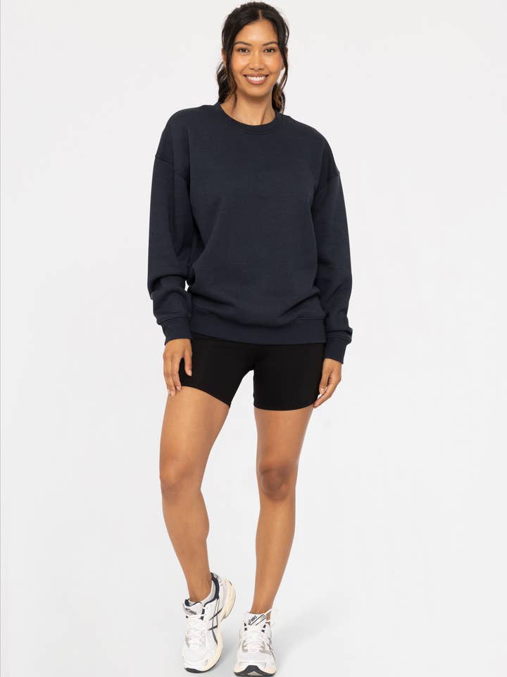 Mono B - Wholesale Sweatshirt - Women's - Oversized Fleece Sweatshirt26