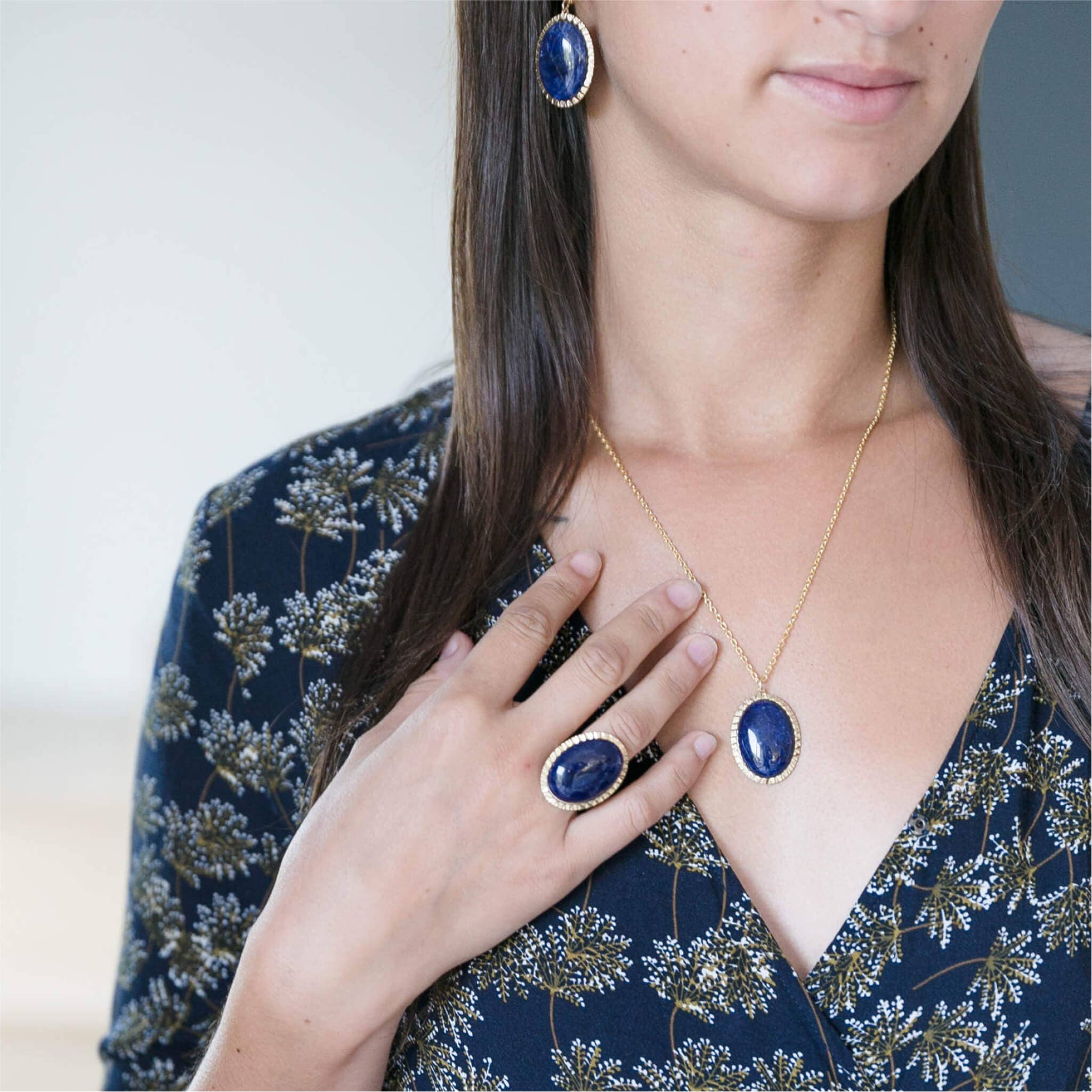 Lovelyday bijoux - Wholesale Cocktail/Statement Ring - Madame and Pierre ring — Made in France — Silver6