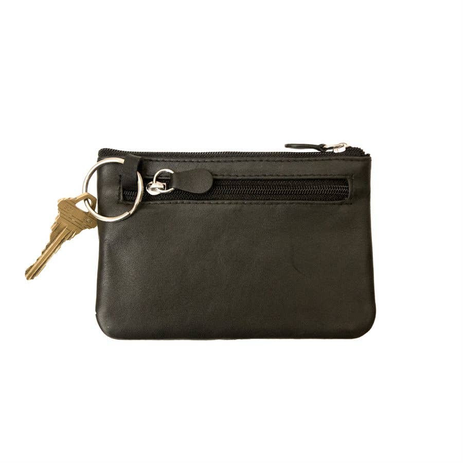 ili New York – wholesale Coin purse – Women’s – 6413 Leather Coin Purse With Key Ring8