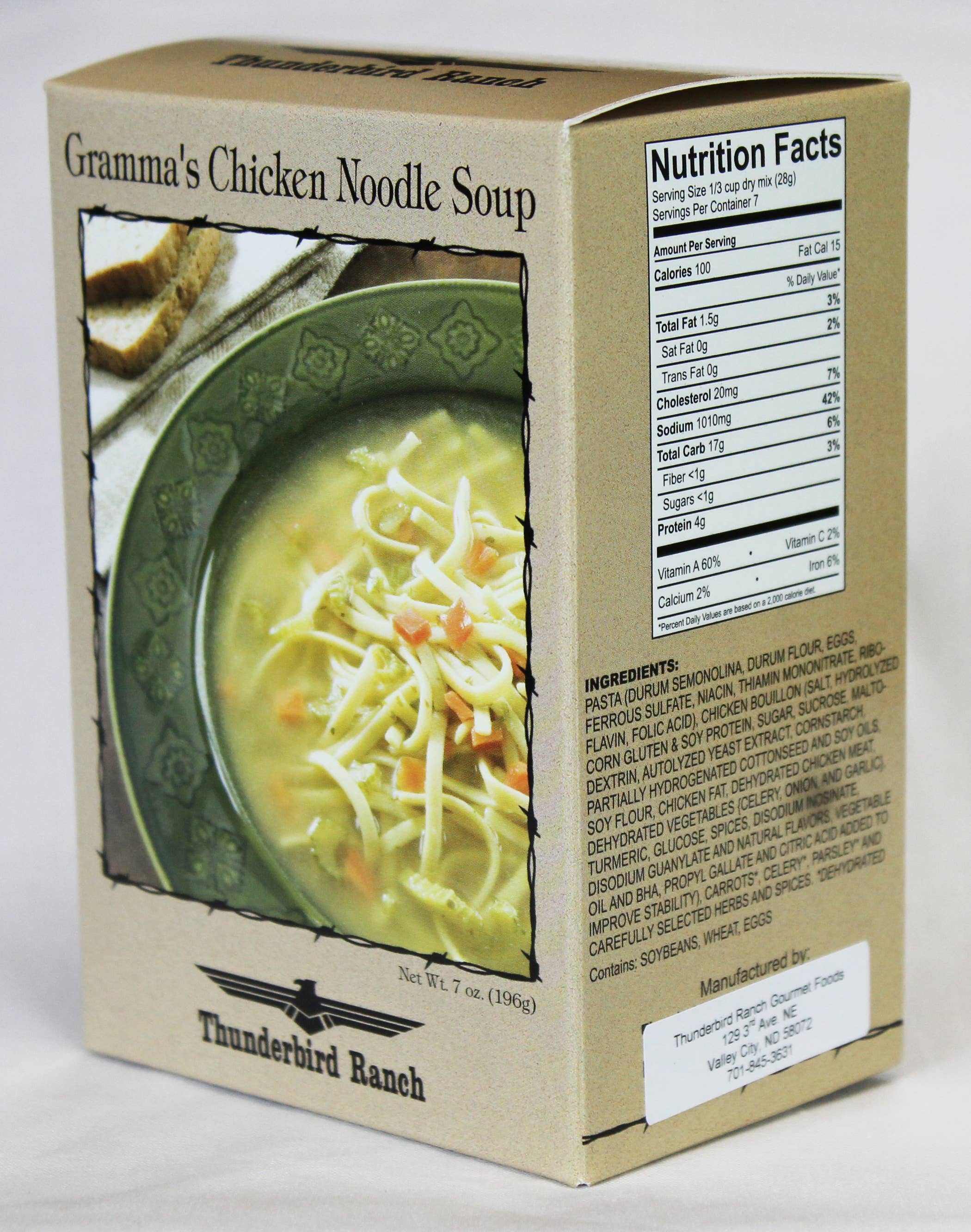 Thunderbird Ranch Gourmet Foods - Wholesale Soup - Gramma's Chicken Noodle Soup3