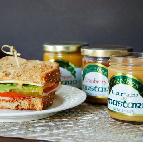 Cherchies Specialty Foods - Wholesale Mustard - Champagne Mustard3