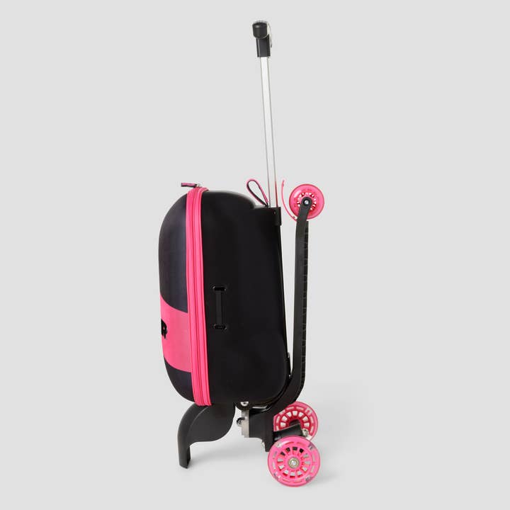 Roll Rider - Wholesale Luggage - Kids - Pink Kids Scooter Suitcase4