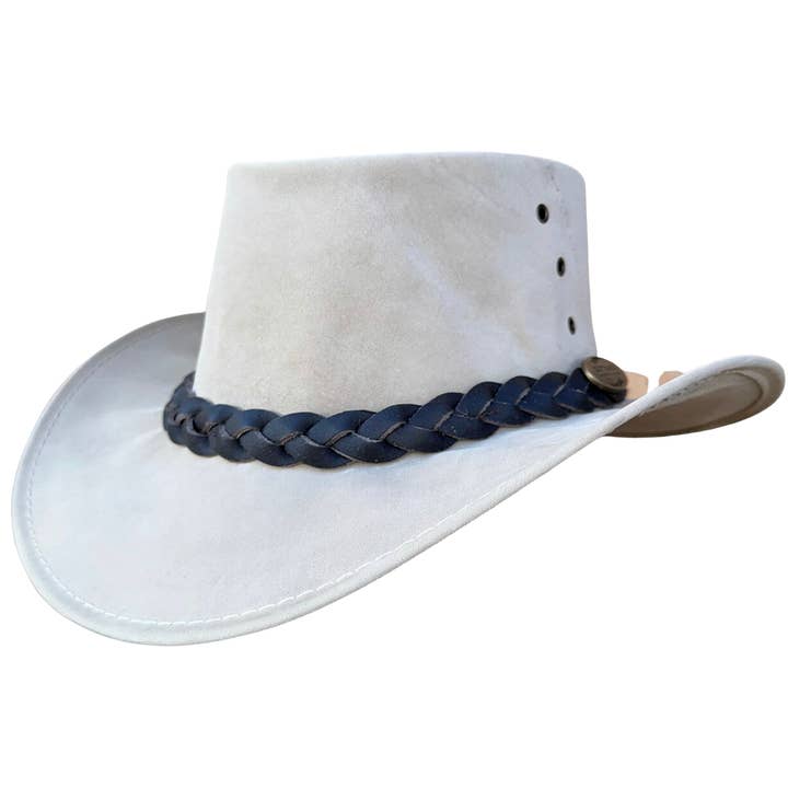 Australian Country Outfitters – Großhandel Cowboyhut – Unisex – Outback Survival Gear — Hüte aus Känguru-Leder — Bone