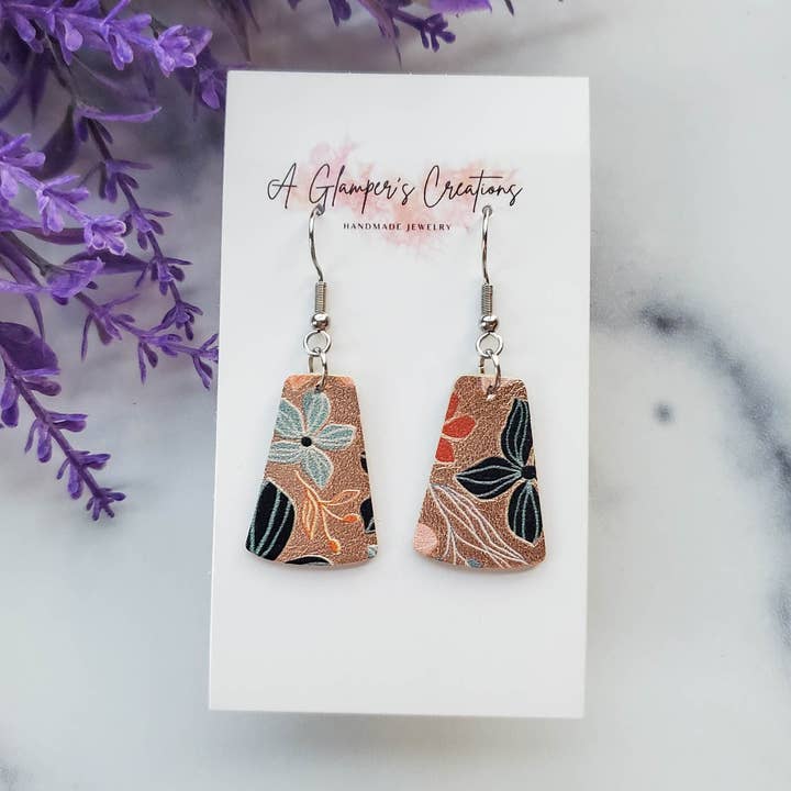 Brincos Summer Floral por atacado de A Glamper's Creations LLC