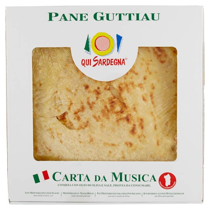 I CAGLIARITANI QUI SARDEGNA - Wholesale Bread/Tortilla - PANE GUTTIAU box