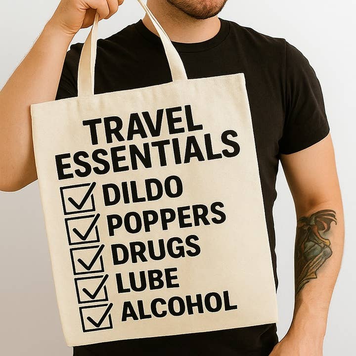 Travel Essentials | Tote Bag for wholesale by Penrose Place