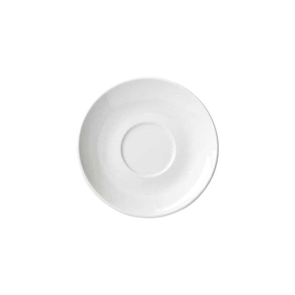 EcoQuality - Wholesale Saucer - BSC-4 to BSC-65RE, 4"–6-7/8", Birkhall White Porcelain Saucers1