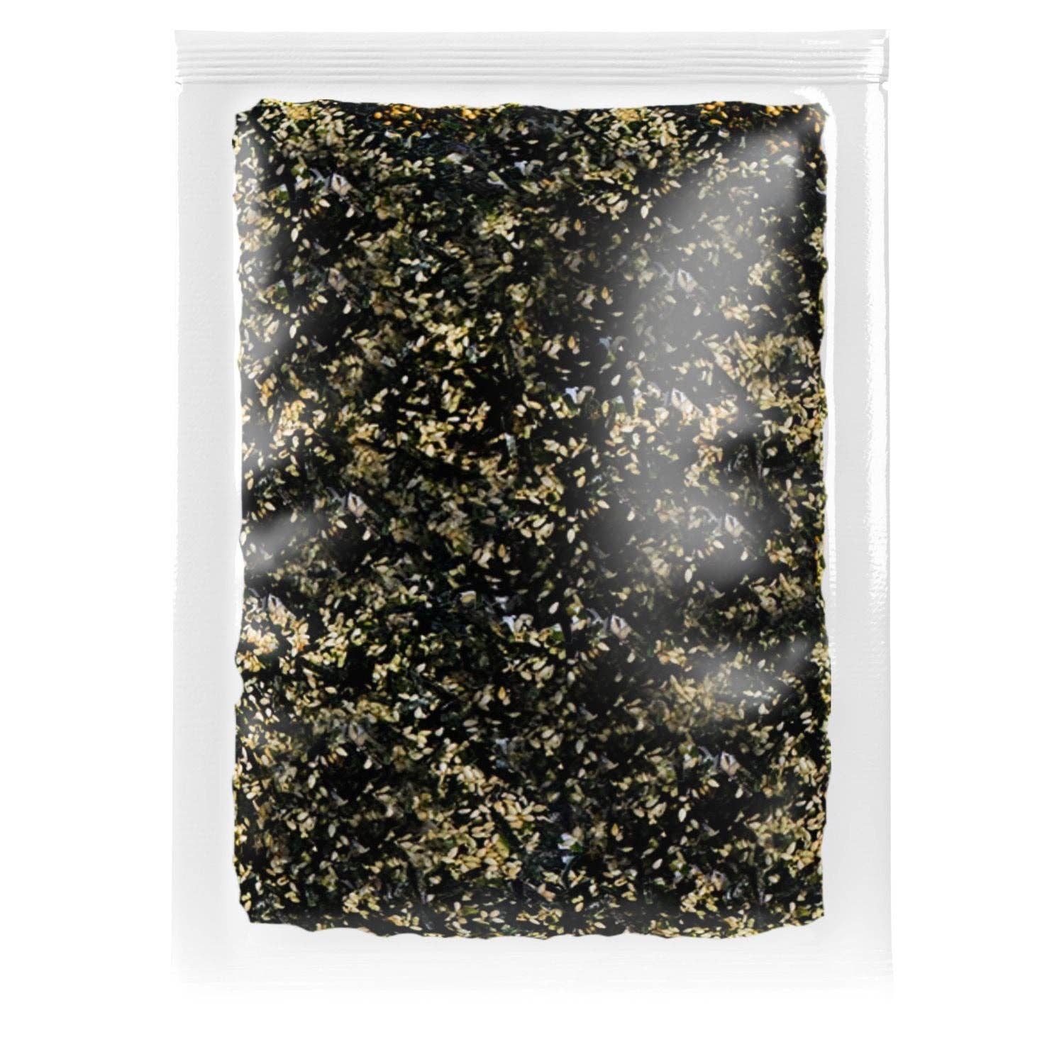 Pono Hawaiian Foods Co - Vente Mélanges d'épices séchées - Furikake Wasabi-Nori Premium - Paquet de 1 lb, Sans Gluten 10 pièces cs1