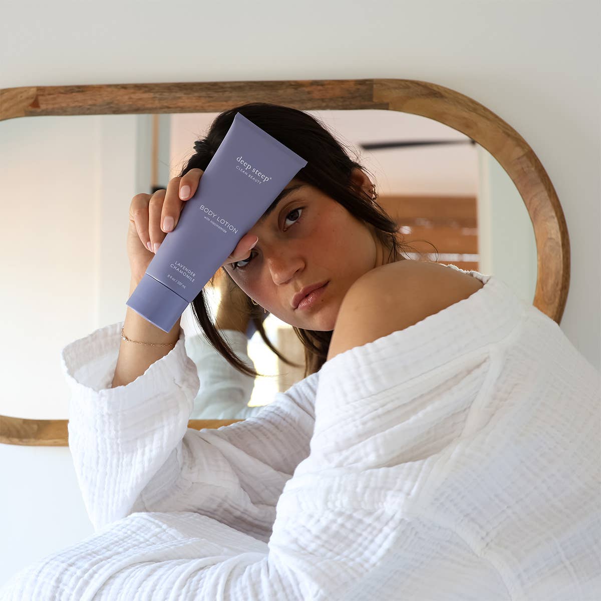Deep Steep Clean Beauty - Wholesale Body Cream/Lotion - Body Lotion - Lavender Chamomile 8oz5