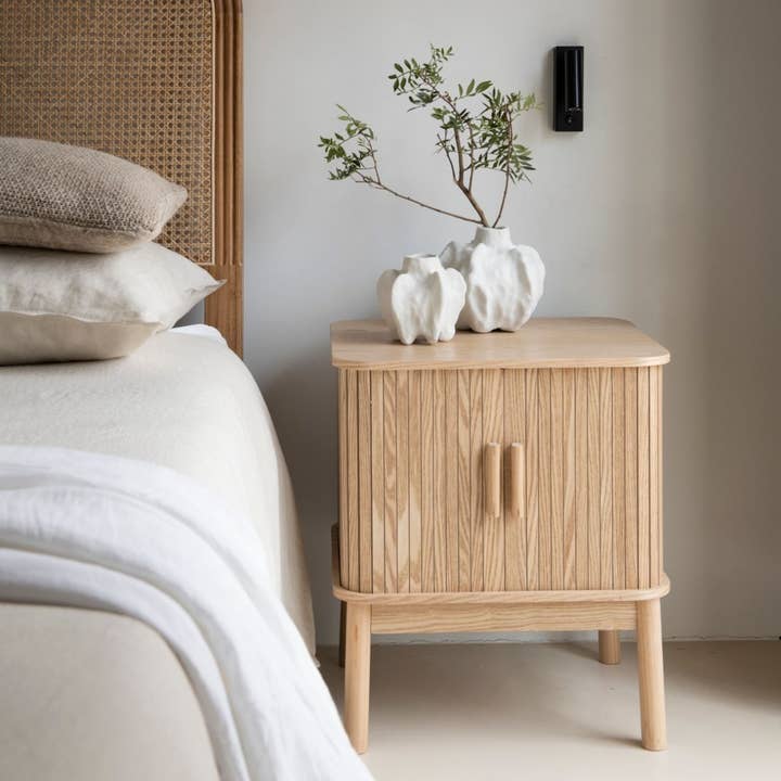 Ash wood nightstand and other Purchase Wholesale muebles estilo nórdico. Free Returns & Net 60 Terms on Faire trending on Faire.